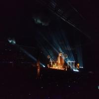 Rammstein in Lyon, Bühnenbeleuchtung.