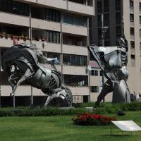 Andorra, Escaldes-Engordany, Plastiken.