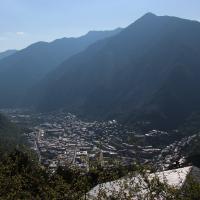 Andorra, Blick auf Escaldes-Engordany.