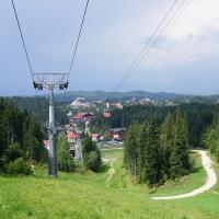 Poiana Braşov, Hausberg mit Seilbahn.