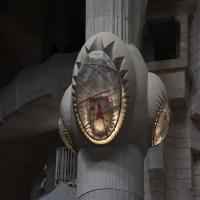 Barcelona, Sagrada Familia, Säule.