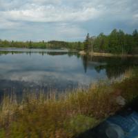 Blick in die schwedische Landschaft.