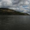 Panorama von Rhein in Bingen.