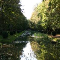 Kanal im Park von Schloss Chantilly