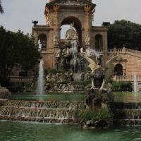 Barcelona, Parc de la Ciutadella, Brunnen.