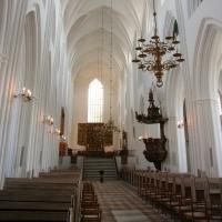 Kirchenschiff des Heiligen Hans in Odense.