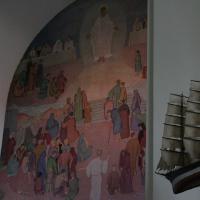 Schiff in Kirche von Örnsköldsvik.