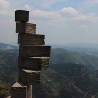 Montserrat, Blick in die Ebene.