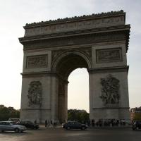 Arc de Triomphe in Paris.