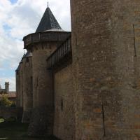 Carcassonne, Stadtmauer.