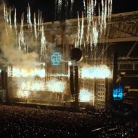 Rammstein in Lyon, Feuerwerk.