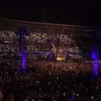 Rammstein in Lyon, Lichtermeer.