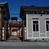 Häuser in Rauma.