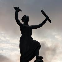 Friedensdenkmal in Karlstad.