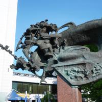 Meerjungfrau-Statue in Tallinn.