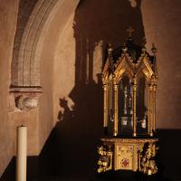 Toulouse, Basilique Saint-Sernin, kleiner Altar.