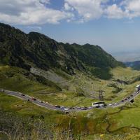 Transfăgărăş, Blick auf die Transfăgărăşan.