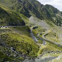 Transfăgărăş, Blick auf die Transfăgărăşan.