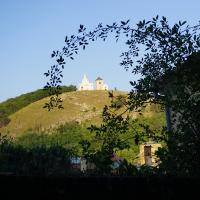 Mikulov, Blick auf Kirchberg.