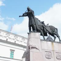 Königsdenkmal in Vilnius.