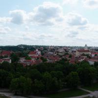 Panorama von Vilnius.