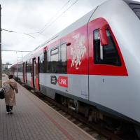 Zug Vilnius – Warschau.